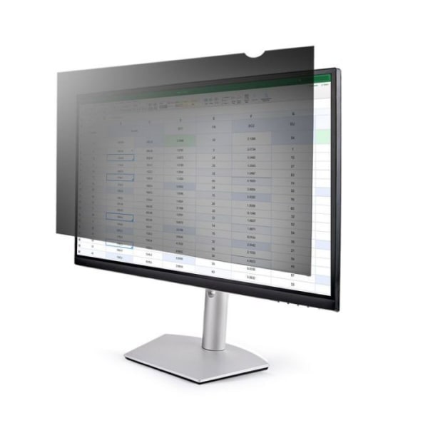 Sekretessfilter - Startech anti-indiskretionsfilter - 2869-PRIVACY-SCREEN Svart, Transparent