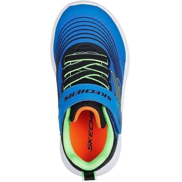 Skechers Microspec Advance Skor, Blå, Flicka Blå tjugoett