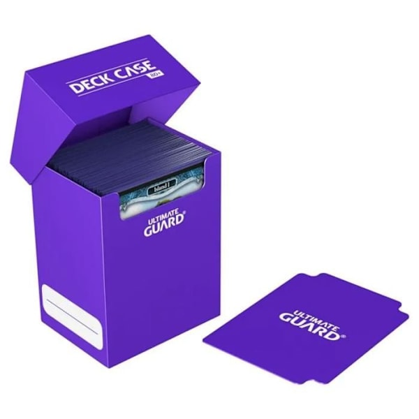 Kortlåda - Ultimate Guard - Deck Case Box 80+ - Lila - Optimalt skydd - Slitstarkt material Lila