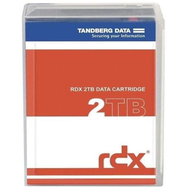 RDX QuikStor 8731-RDX hårddiskpatron - TANDBERG DATA - 2 TB - Extern - USB