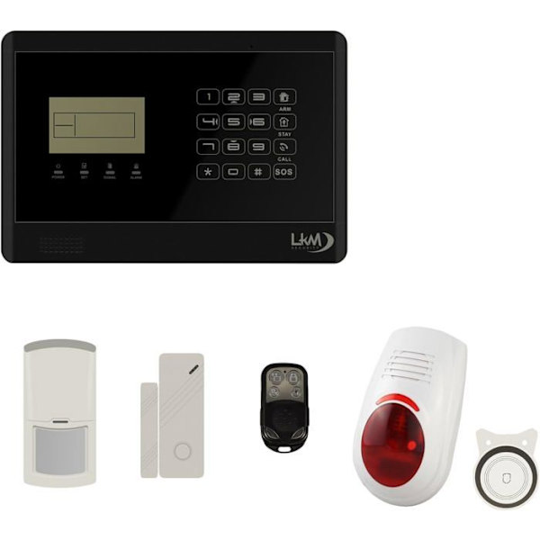 Lkm säkerhet - WG-YL007M2E+SIR0301 - wg-yl007 m2e + sir03 01 Kit M2E stöldskydd trådlöst hemlarm