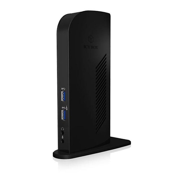 RaidSonic ICY BOX IB-DK2242AC USB-C GigE dockningsstation - 4K Ultra HD - 5K Ultra HD