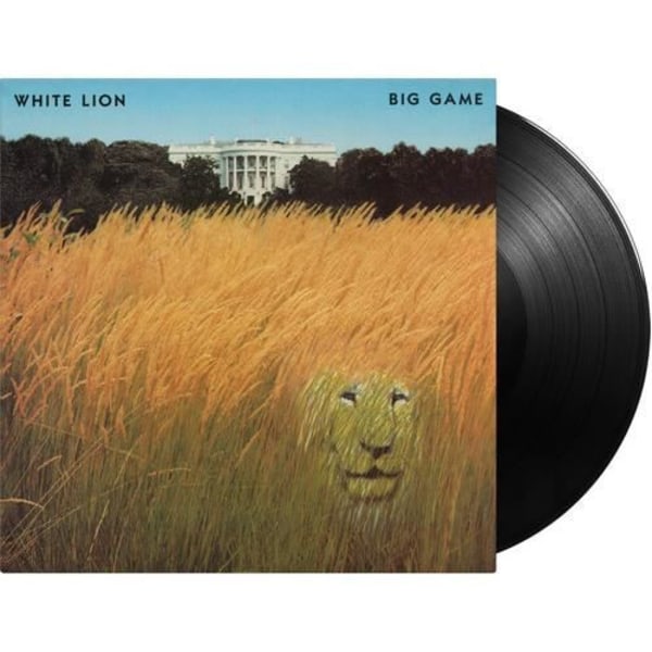 White Lion - Big Game - 180 gram svart vinyl [VINYL LP] Svart, 180 gram, Holland - Import