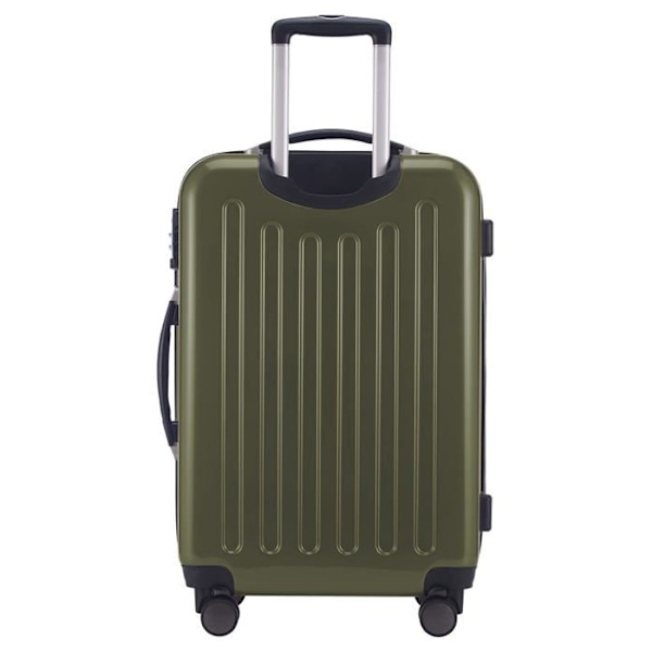 Hauptstadtkoffer - HK24-8278TSA-AV - Alex - Hållbagage, Hård resväska, 4 dubbla hjul, TSA, 65 cm, 74 liter, Avokado