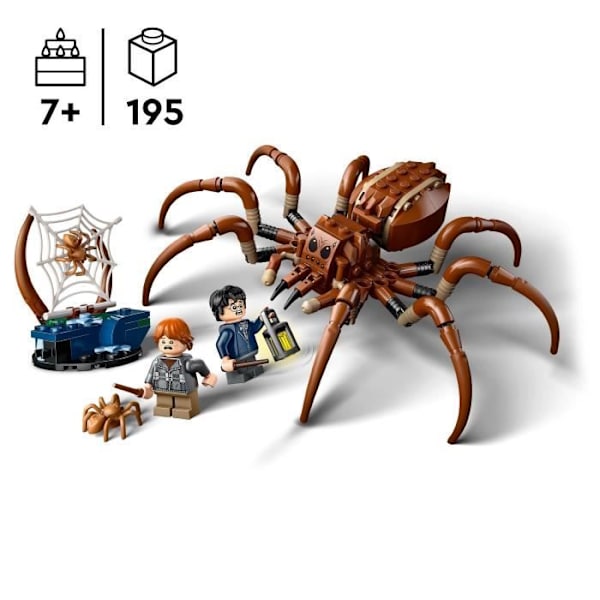 LEGO® Harry Potter 76434 Aragog i den förbjudna skogen - set med spindeltema kastanj