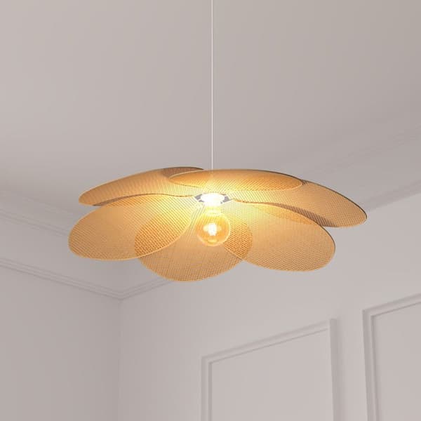Hängande blommor Rym beige D62cm beige
