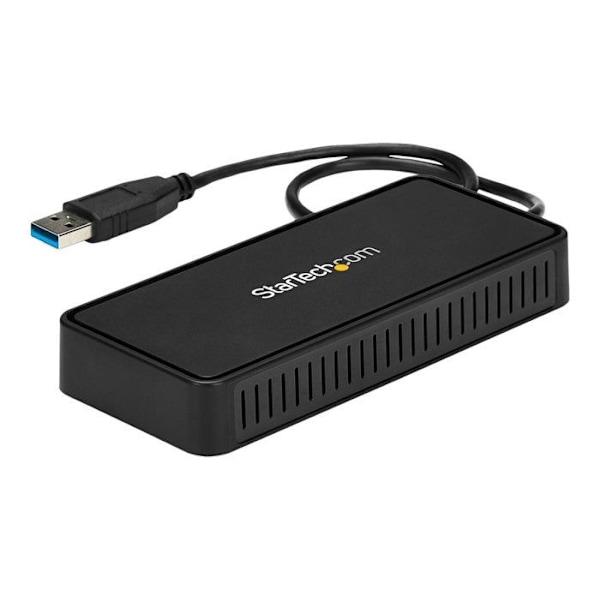 STARTECH USB 3.0 Dual Display DisplayPort 4K 60Hz dockningsstation för bärbar dator - 2x DP 4K 60Hz eller 1x DP 5K 60Hz