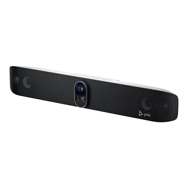 - HP Inc. - Poly Studio X72 - Allt-i-ett videofält - Zoomcertifierad, Certifierad för Microsoft Teams - svart