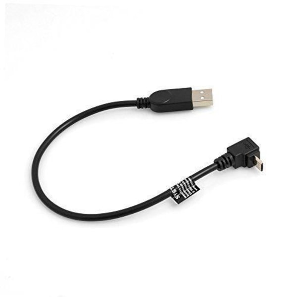 System-S Micro USB-kabel 90 upp vinklad vinkeladapter Laddnings- och datakabel 27cm - 53525934