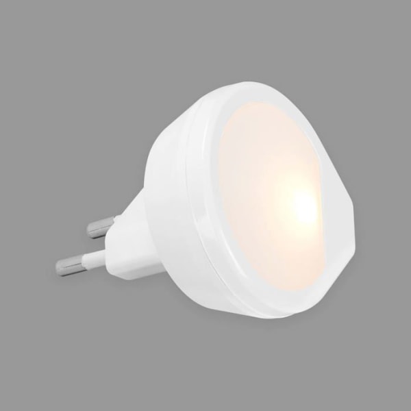 Briloner - 2199-016 - LED nattlampa för uttag, varmvitt ljus, uttag, nattlampa, trappa, 54x54x21 mm