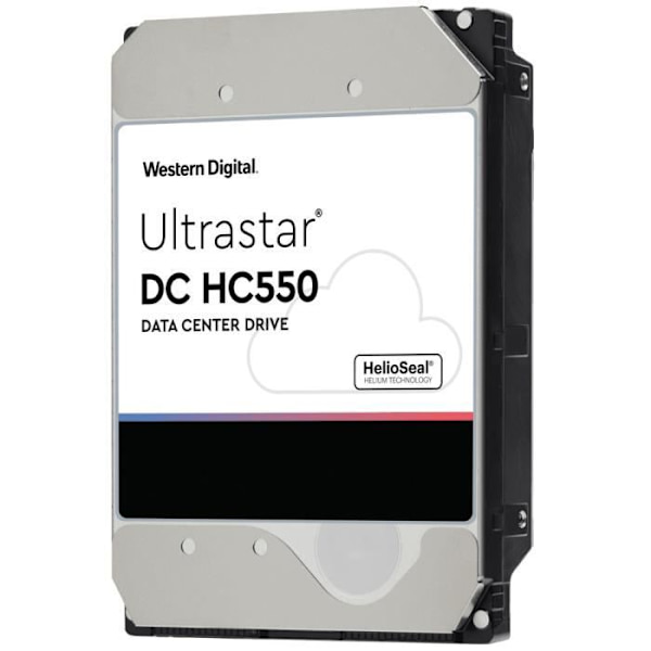 WESTERN DIGITAL ULTRASTAR DC HC550 3,5'' 18000 GB SAS-hårddisk - HDD - 7200 RPM - 12 Gbit/s