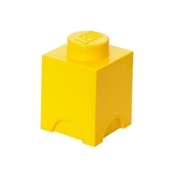 LEGO Förvaringskloss - 40011732 - Stapelbar - Gul Blå