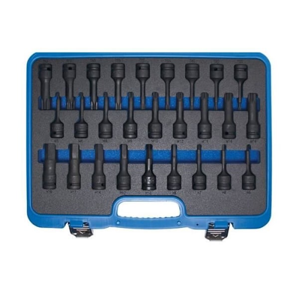 27-delad slagbitssocket set