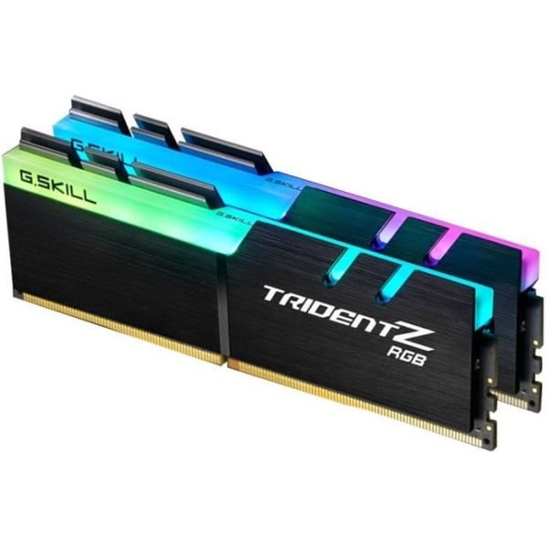 G.SKILL Trident Z RGB PC-minne - 32 GB - PC4-32000 / DDR4 4000 Mhz F4-4000C19D-32GTZR DDR4