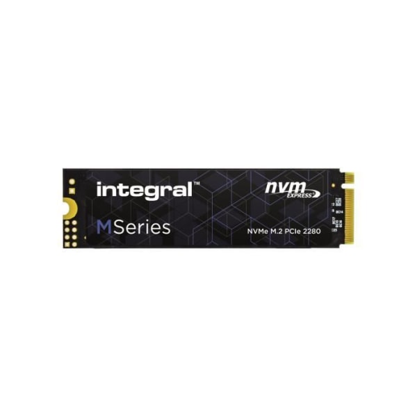 INTEGRAL - Intern Solid State Drive - M2 SERIES M.2 2280 PCIE NVMe- 500Go - M.2 NVMe PCIe Gen3x4 (INSSD500GM280NM1)