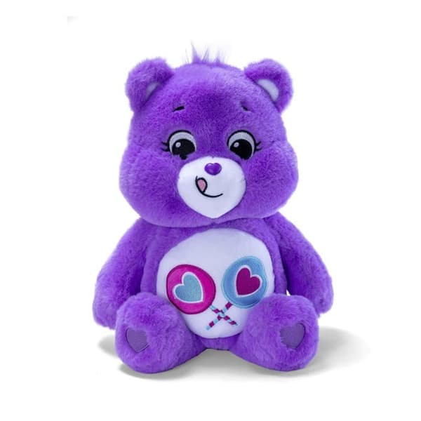 Peluche Care Bears - Simba - 6305878005 - Lyckobjörn - Lila - 35 cm