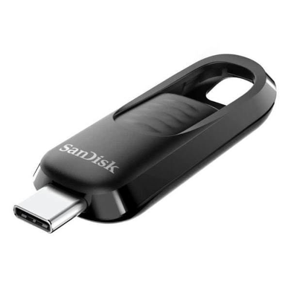 Sandisk Ultra Slider USB Type-C 256 GB - 256 GB USB 3.0 Flash Drive för bärbar dator/surfplatta/smartphone