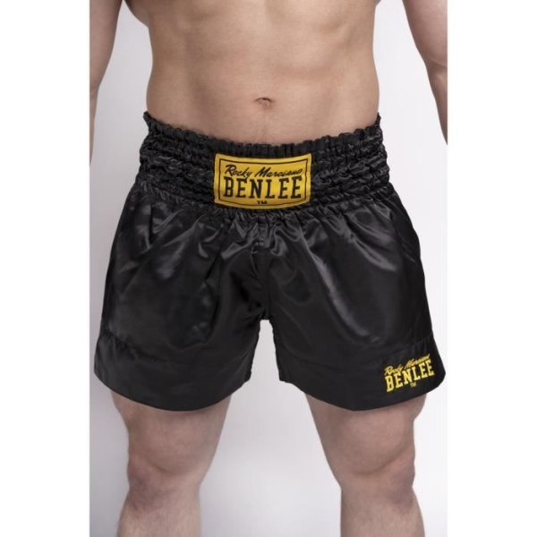 Benlee Uni Thai thaiboxningsshorts - svart - XL Svart XL