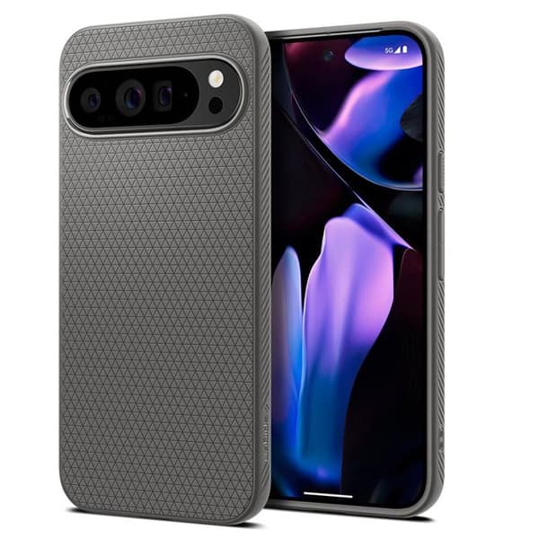 Spigen Liquid Air – Skal för Google Pixel 9 Pro XL (grå marmor) Marmor Grå