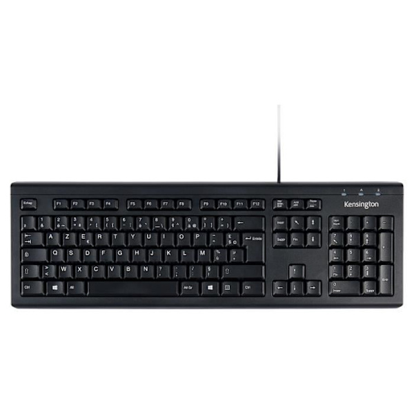 Kensington, Valukeyboard Tangentbord, QWERTY, Svart