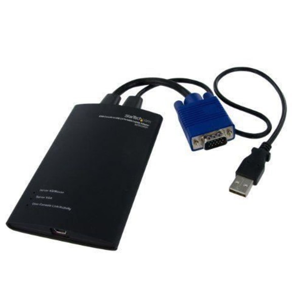 KVM-adapter - StarTech - NOTECONS01 - USB 2.0 - PS/2 - VGA DB15 - Crash Cart