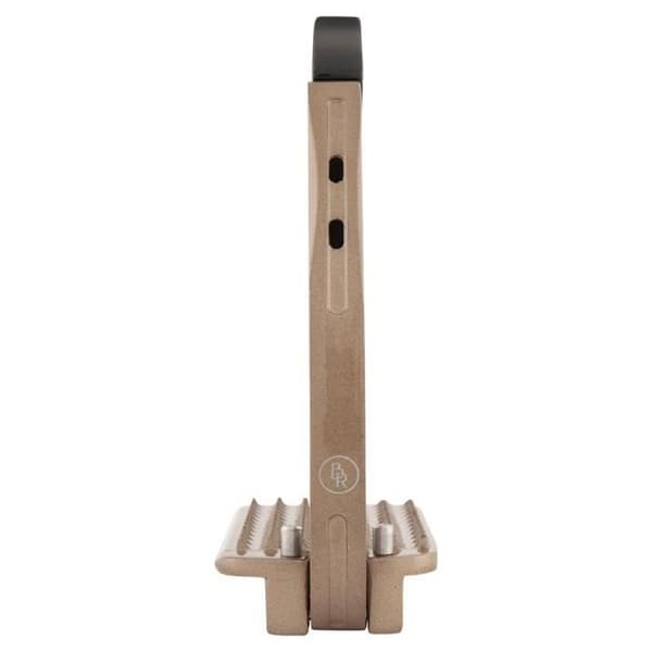 BR Equitation Lavarone ridstigbyglar - svart/brun - 12 cm