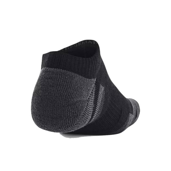 3-pack Under Armour PERFORMANCE Tech NS strumpor Svart och grått M
