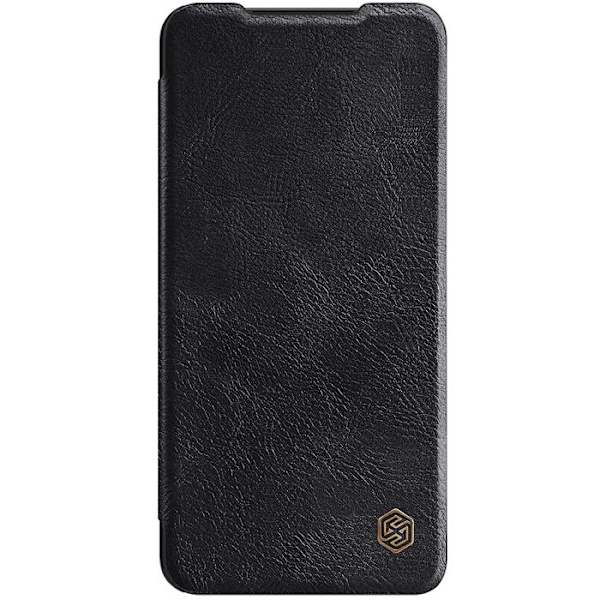Coque för Samsung Galaxy S22 Ultra 5G - Nillkin QIN Läder Pro Fodral - Svart svart