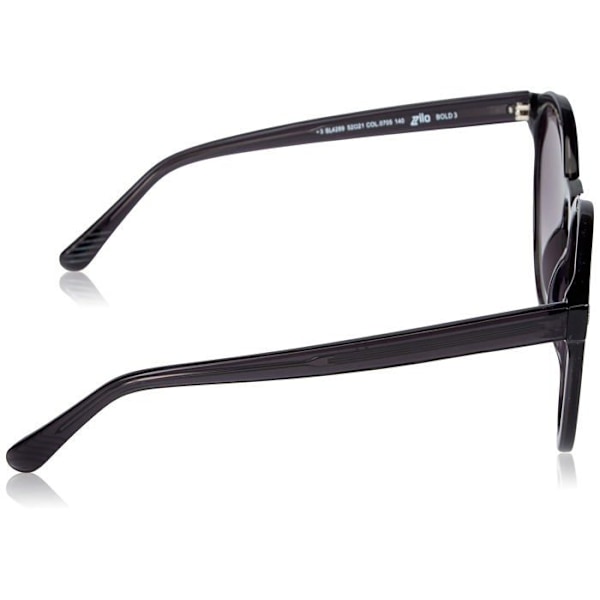 Lozza Solglasögon - SL4289 - Shiny Transparent Mörkgrå Glasögon, 52 Unisex Vuxen, Transparent/blank mörkgrå