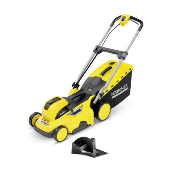 KARCHER LMO 36-40 batteridriven gräsklippare - 40cm klippt 36V - Levereras utan laddare eller batteri gult och svart