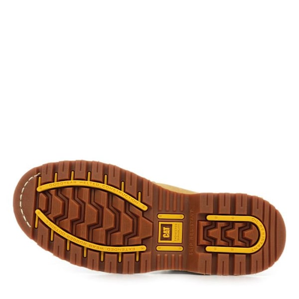 Säkerhetsskor - Caterpillar - Holton - Färg Honung - Skyddstå - Goodyear-sula Honey Reset 40