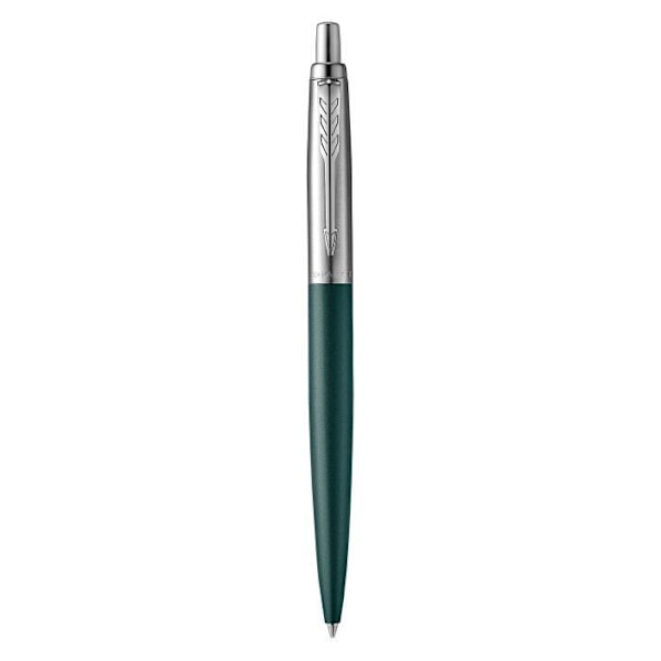 Kulspet - PARKER - Jotter XL - Matgrön Greenwich - Återfyllbar - Blå medelspets Grön