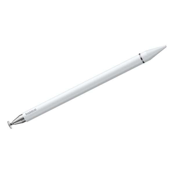 Passiv 3-i-1 stylus - HENDI - Smooth Writing III - Magnetisk - Aluminium - Vit