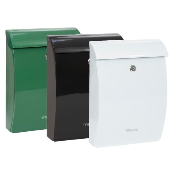 Postlåda - ARREGUI - Mininova E5331 - Robust plast - A4-format - Väggmonterad - Vit Vit