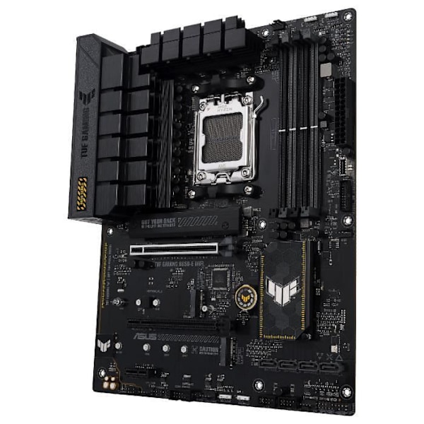 ASUS TUF GAMING B650-E WIFI - ATX Socket AM5 AMD B650 moderkort - 4x DDR5 - M.2 PCIe 5.0 - USB 3.2 - PCI-Express 4.0 16x - LAN 2.5