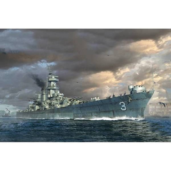 USS Hawaii CB-3 Grå
