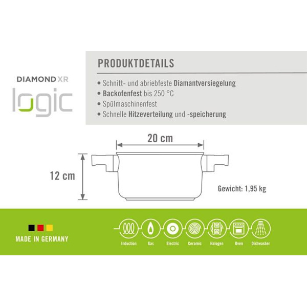 Holländsk ugn - Woll pot - 120LCIL