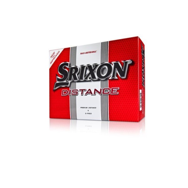 Srixon Golfboll - 134101 - Distansbollar för män - Vit