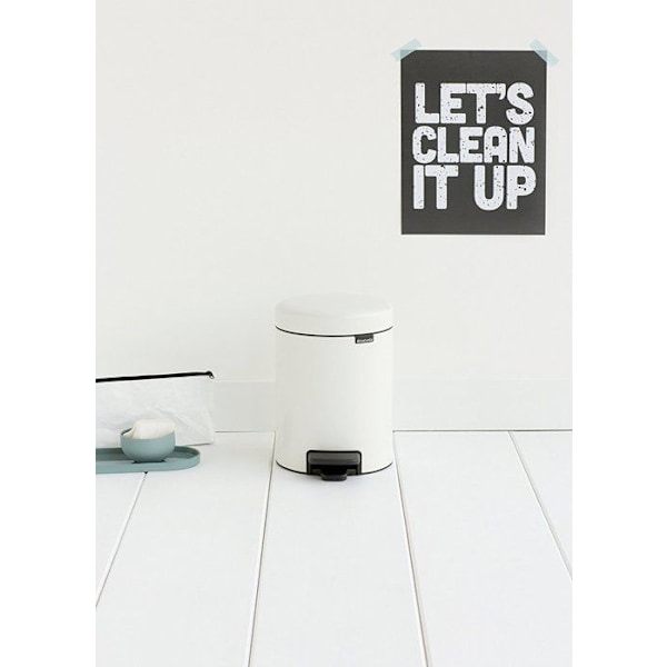 Newicon 3 l vitpennare vit Kod A - Brabantia Vit