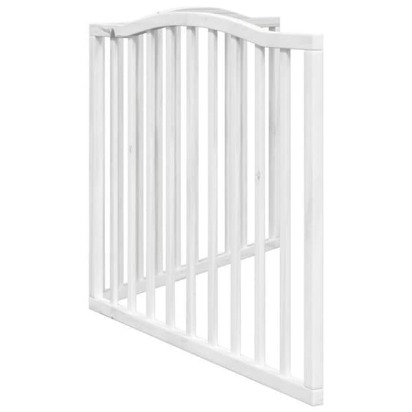 vidaXL Fällbar hundgrind 2 paneler 160 cm poppelträ 352216