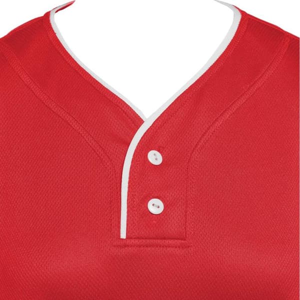 Maillot Macron softball inning röd vit jag