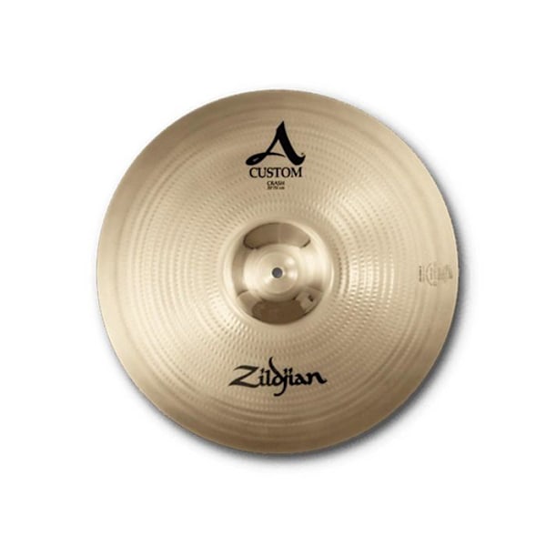 Zildjian trumma cymbal - A20515 - A Custom Series - 17'' Crash cymbal - Briljant finish