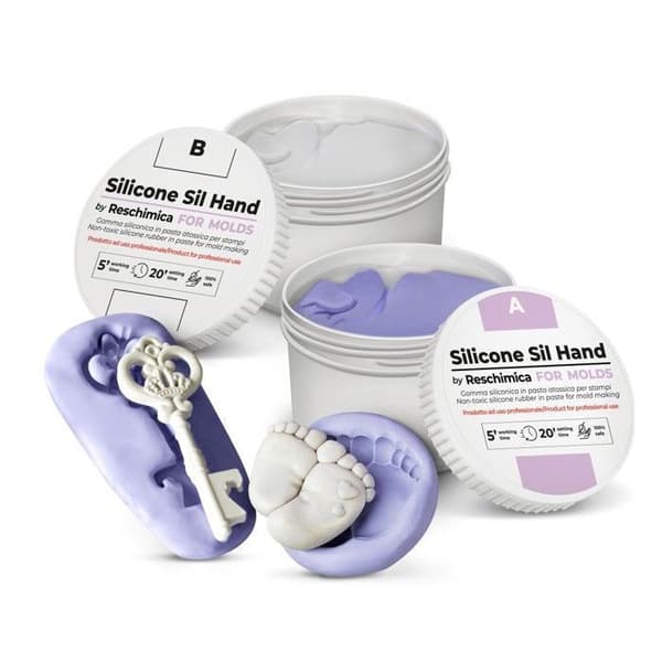 Silikonpasta - SIL HAND - 250 gr - Giftfri - Modellerbar - Snabbtorkande