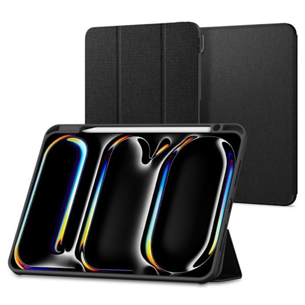 Spigen Urban Fit - Fodral för iPad Pro 13" (M4, 2024) (Svart)