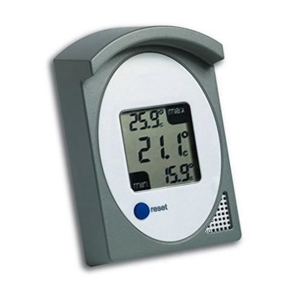 Digital termometer - TFA Dostmann - 30.1017.10 - Vattentålig - Max.-min. funktion - -20...+50°C