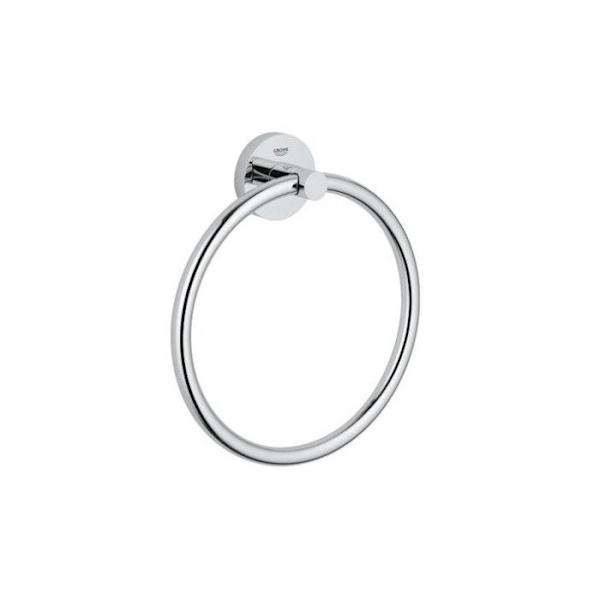 Tillbehörsset - GROHE - Essentials - Krom - Rostfritt stål - Fläckbeständighet Krom