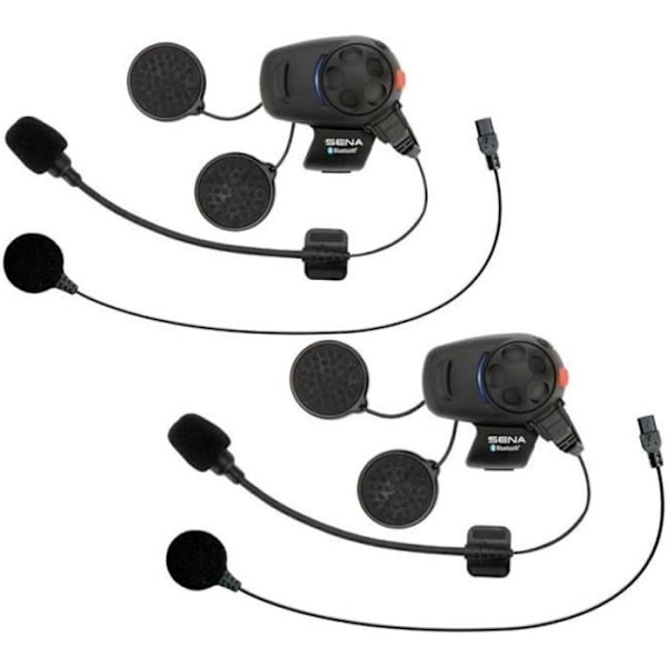 Sena SMH5 DUAL universal intercom (kit för 2 personer) Svart