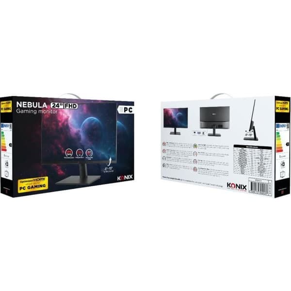 24" 120hz Ips Gaming Screen Nebula-Console-PC