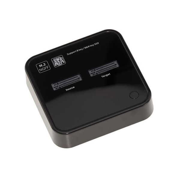 Dockningsstation. Dockning för 2 SSD M2 SATA USB3.2 Gen1 5GB länk med KLONNING funktion