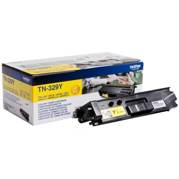 Brother TN-329Y gul lasertonerkassett för HLL8350CDW / DCPL8450CDW / MFCL8850CDW